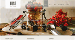 Desktop Screenshot of lustbistro.com